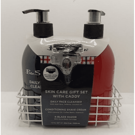Ben Sherman Skin Care Gift Set with Caddy