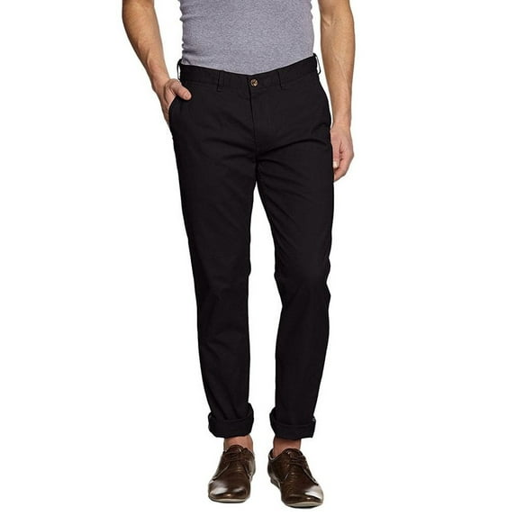 Ben Sherman - Slim Stretch Chino Mens Pant Black Men's Pants 29