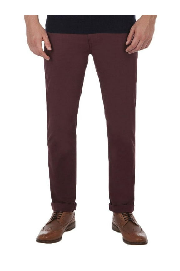 Ben Sherman - Slim Stretch Chino Mens Pant Red Men's 30