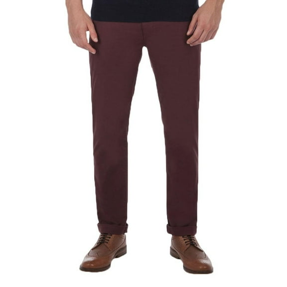 Ben Sherman - Slim Stretch Chino Mens Pant Red Men's 34