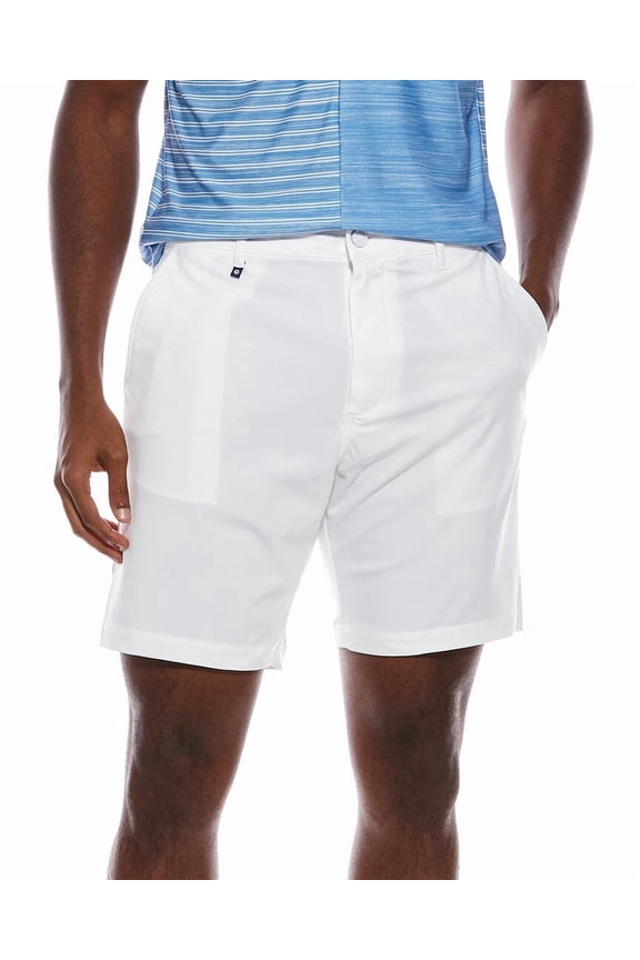 mens  4-Way Stretch Tech Short, 32, White