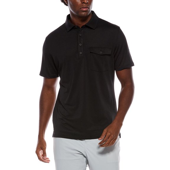 Ben Sherman mens Air Pique Sports Fit Polo Shirt, l, Black