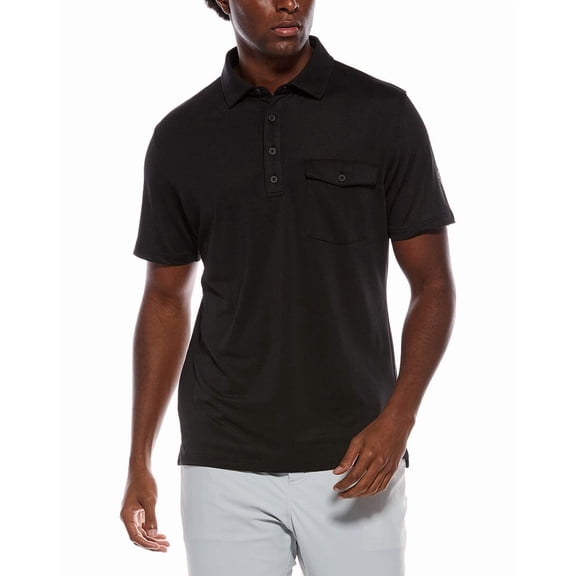 Ben Sherman mens Air Pique Sports Fit Polo Shirt, s, Black