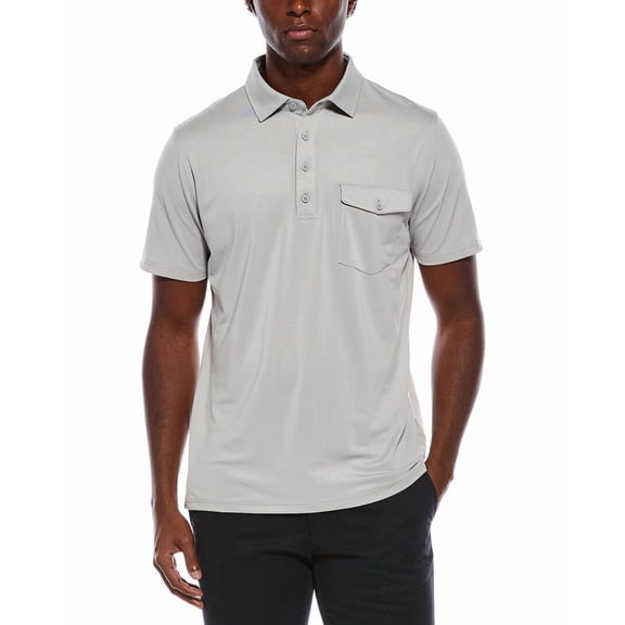 Ben Sherman mens  Air Pique Sports Fit Polo Shirt, s, Gray