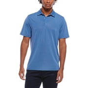 Ben Sherman mens Dobby Jacquard Tech Pique Sport Fit Polo Shirt, l, Navy