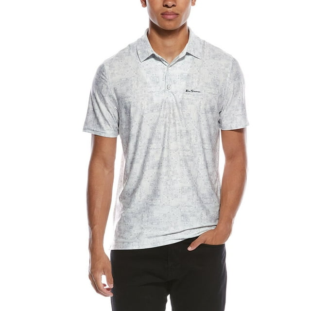 Ben Sherman mens  Sports Fit Polo Shirt, XL, Gray