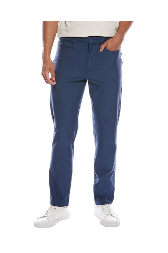 mens  Stretch Tech Pant, 34/32, Navy
