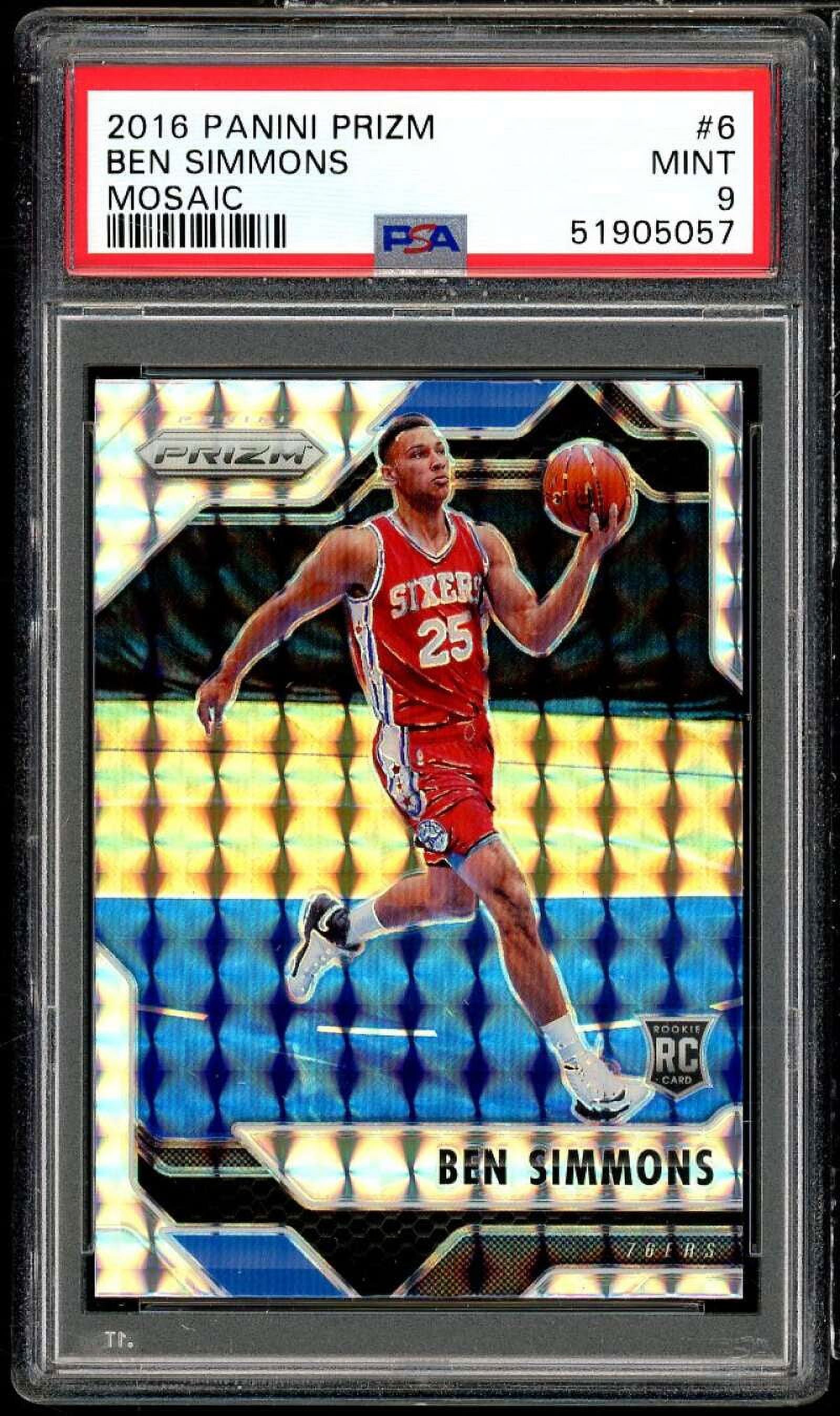 panini  Ben Simmons ベンシモンズ  ルーキー・プリズムカード panini Ben Simmons ベンシモンズ ルーキー・プリズムカード