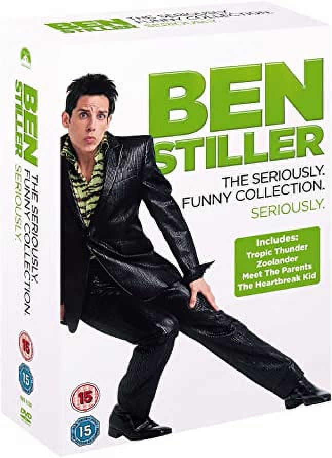 Ben Stiller - The Seriously Funny Collection - 4-DVD Box Set ( Tropic Thunder / Zoolander / Meet the Parents / The Heartbreak Kid ) [ NON-USA FORMAT, PAL, Reg.2 Import - United Kingdom ]