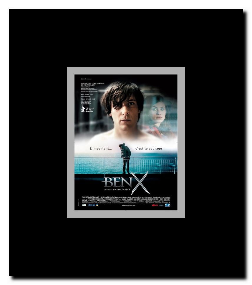 Ben X Framed Movie Poster