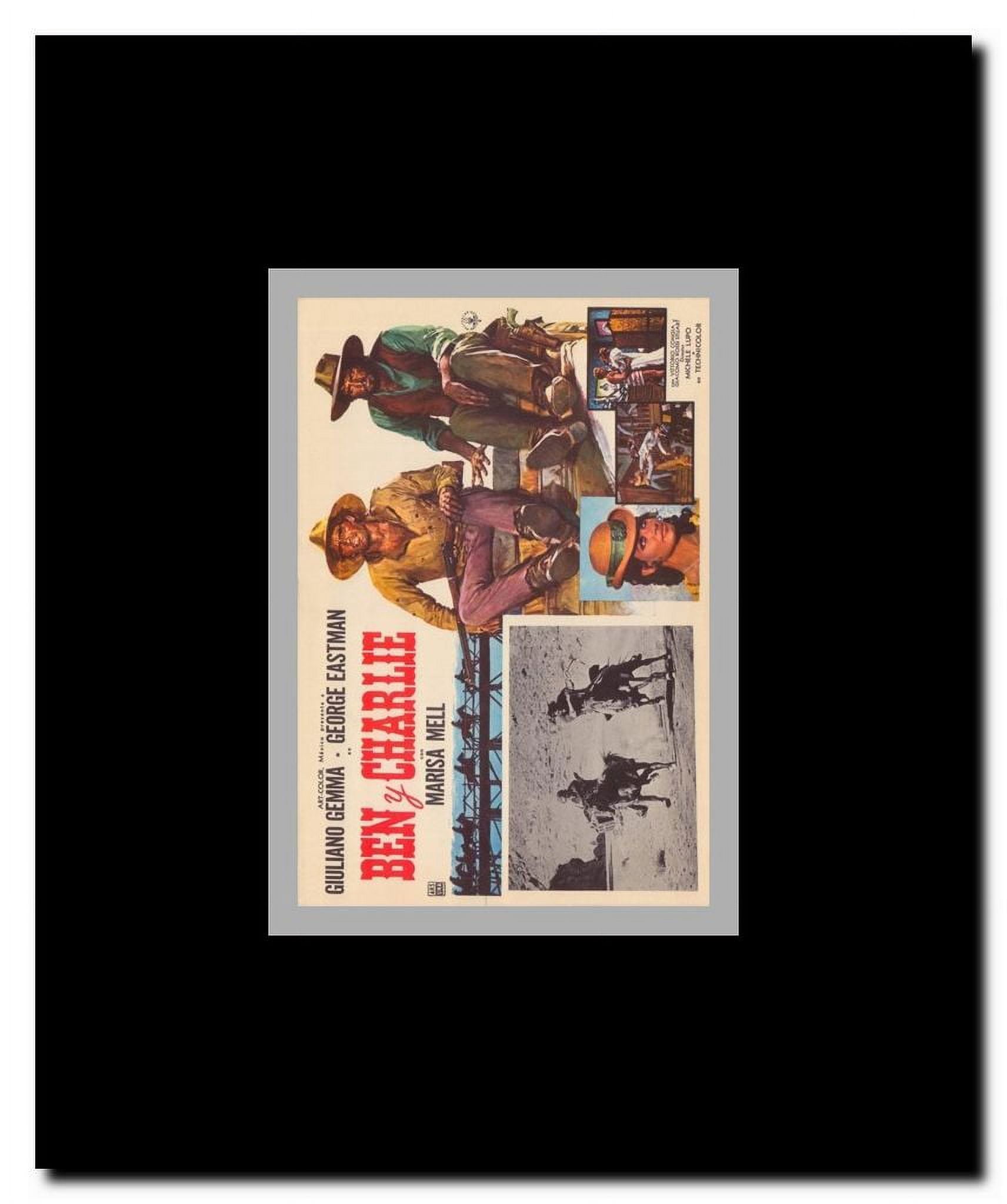 Ben and Charlie Framed Movie Poster