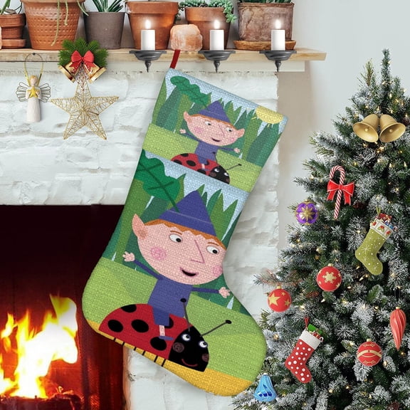 Ben and Holly Themed Christmas Socks
