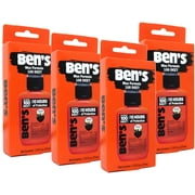 Bens 100 Deet Tick & Insect Repellent 1.25 oz Pack of 4