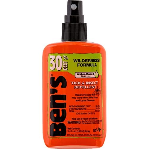 Ben's 30 DEET Mosquito, Tick and Insect Repellent, 3.4 Ounce Pump