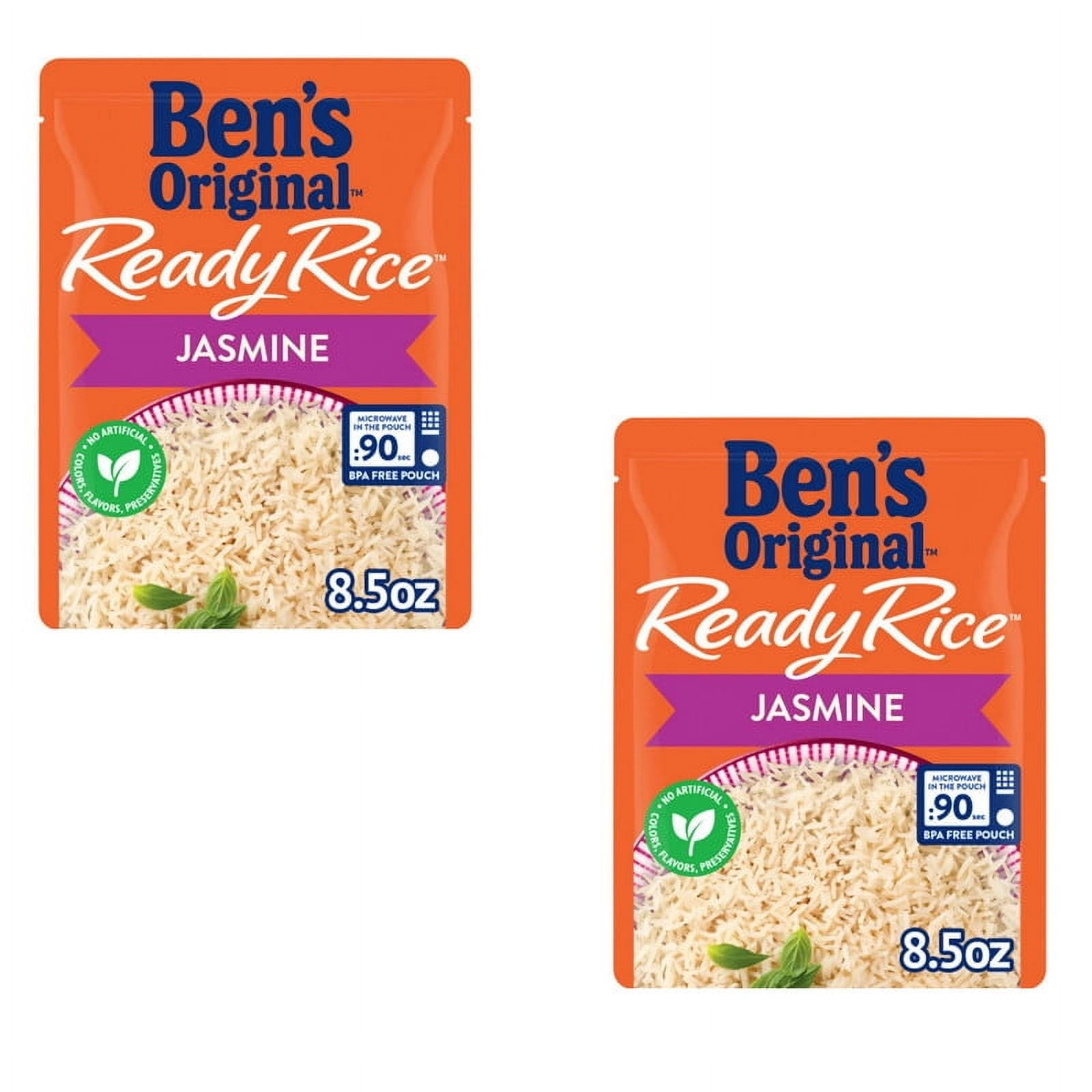 Ben's Original 90-Second Jasmine Rice (2-Pack) - Walmart.com