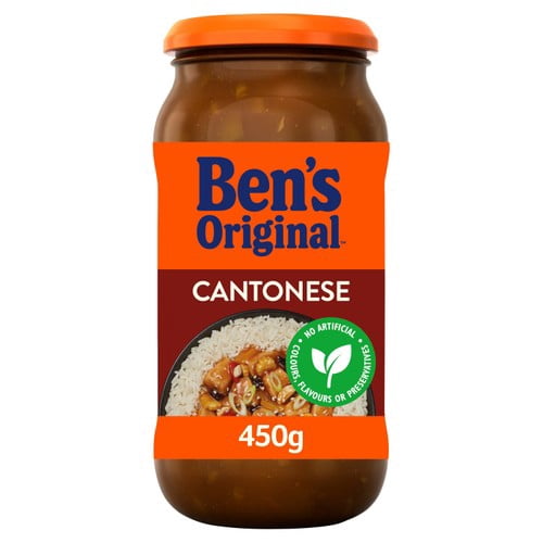 Ben's Original Cantonese Sauce 450g, British Import (Pack of 2)