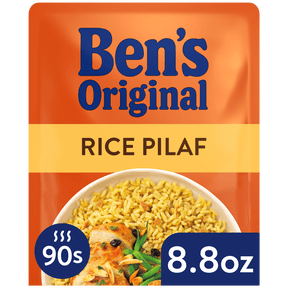 Ben's Original Ready Flavored Rice Pilaf, Easy Dinner Side, 8.8 Ounce Pouch