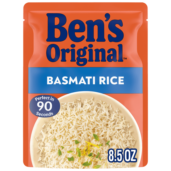 Ben's Original Ready Rice Basmati Rice, Easy Side Dish, 8.5 Ounce Pouch