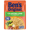 thumbnail image 1 of Ben's Original Ready Rice, Cilantro Lime Flavored, Easy Dinner Side, 8.5 Ounce Pouch, 1 of 10