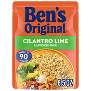 Ben's Original Ready Rice, Cilantro Lime Flavored, Easy Dinner Side, 8.5 Ounce Pouch