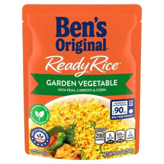 Ben's Original Ready Rice Garden Vegetable 8.8 oz