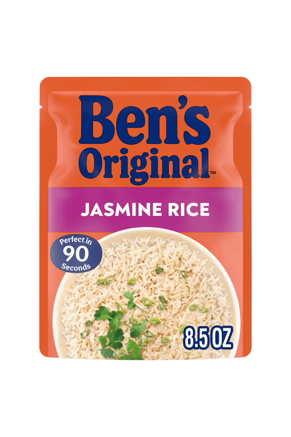Ready Rice Jasmine Rice, Easy Dinner Side, 8.5 Ounce Pouch