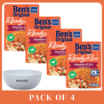 thumbnail image 1 of Ben's Original Ready Rice Spanish Style Flavored Rice, Easy Dinner Side, 8.8 Ounce Pouch-4 pack-with Bowel by Mahad, 1 of 7