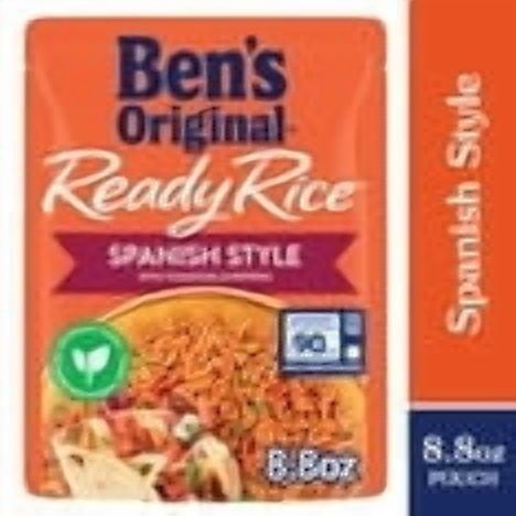 Ben's Original Ready Rice Spanish Style Flavored Rice Easy Dinner Side 8.8 Ounce Pouch (Pack of 6)