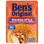 Ben's Original Ready Rice Spanish Style Flavored Rice, Easy Dinner Side, 8.8 Ounce Pouch