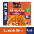 thumbnail image 1 of Ben's Original Flavored Ready Rice, Spanish Style, with Tomatoes, Peppers, Herbs and Spices, Family Size, 17.3 oz, Shelf-Stable, 1 of 9