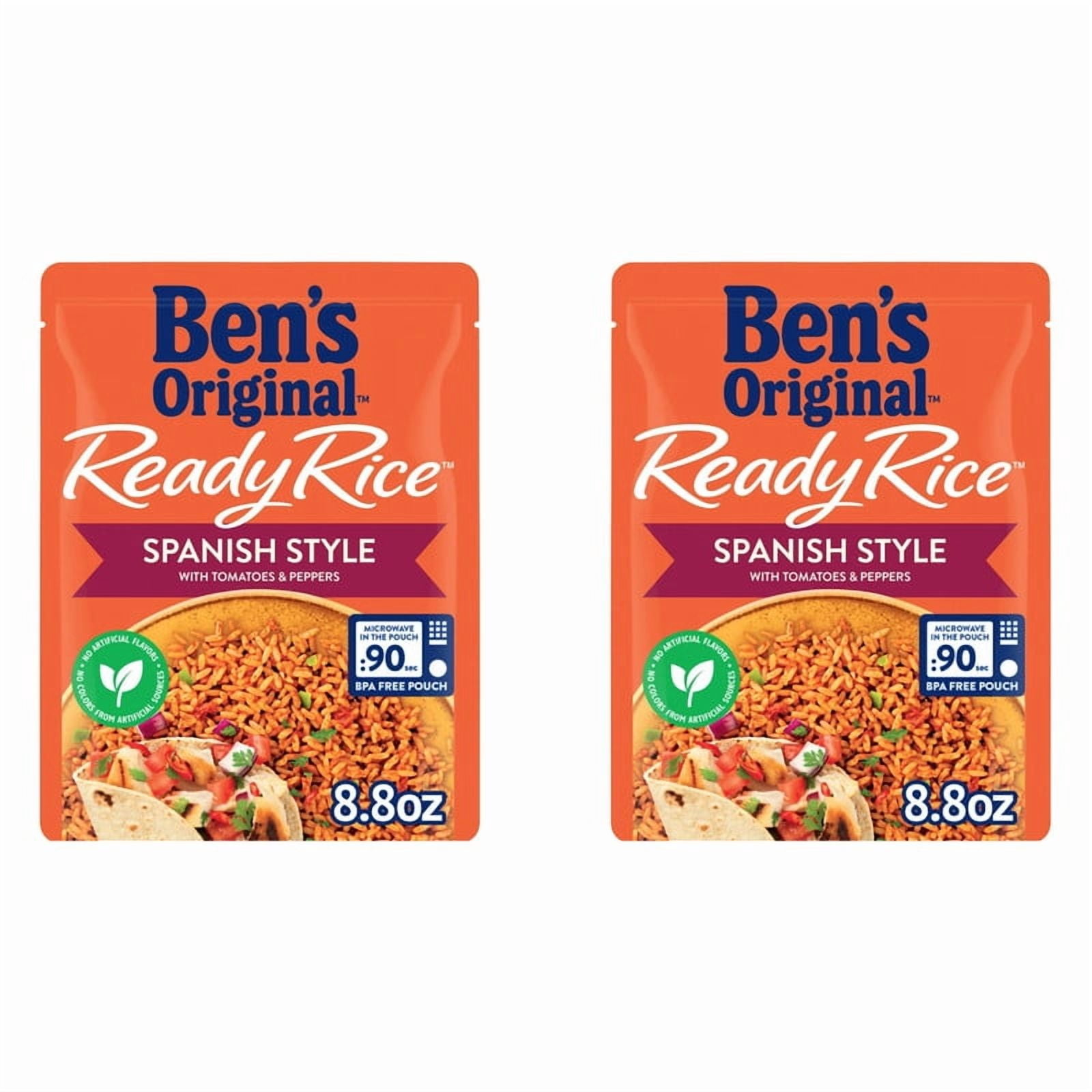 Ben's Original Spanish Style Ready Rice (2-Pack) - Walmart.com