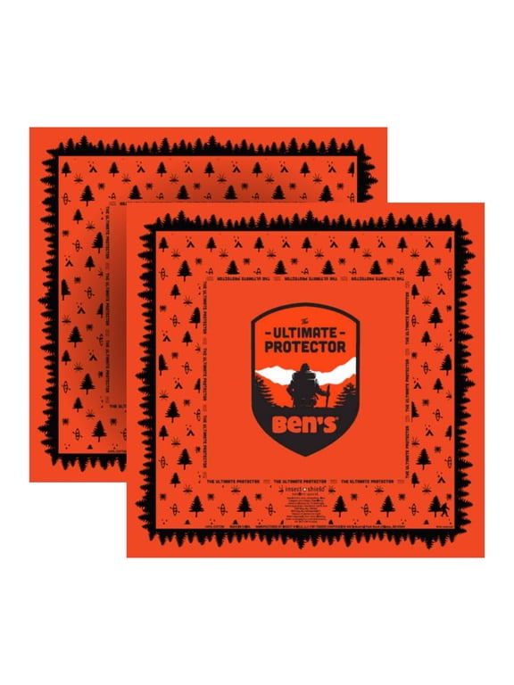 Ben's Tick & Insect Repellent Bandana with Insect Shield (Pack of 2)