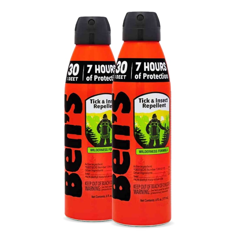 Ben's Tick & Insect Repellent Eco Spray, 30% DEET, Fragrance-Free