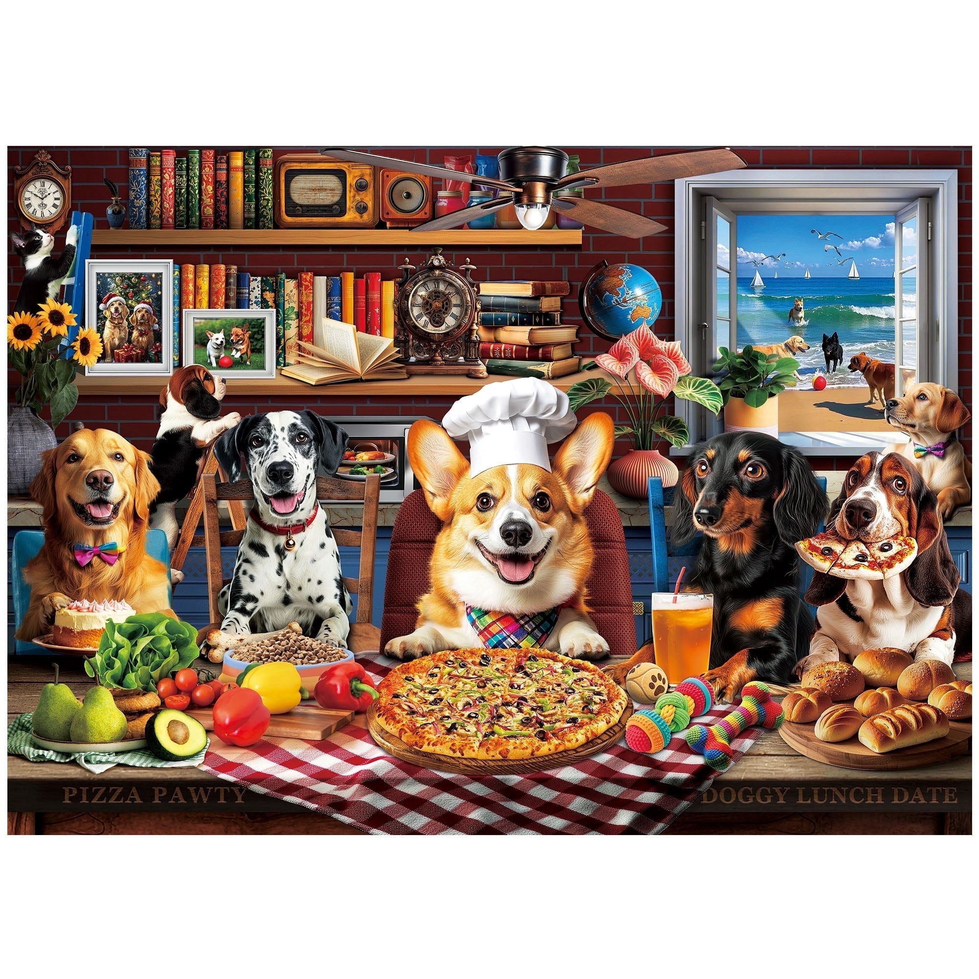 Jane Wooster Scott 1000 Piece Puzzles Toys