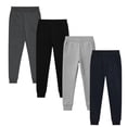 thumbnail image 1 of BenBen Youth Boy Sweatpants Joggers Pants Athletic Soft Running Lounge Exercise Gym Workout - 4 Pack, 1 of 9