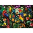 thumbnail image 1 of BenBen Jigsaw Puzzles 1000 Pieces for Adults Ages 12+, Parrots in the Jungle, 27.5 x 19.7 in, 1 of 9