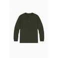 thumbnail image 1 of BenBen Men Henly T Shirts Long Sleeve Trendy, 1 of 1