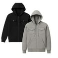 thumbnail image 1 of BenBen Men Hoodies Full Zip Up with Pockets Heavyweight - 2 Pack | M to 2XL, 1 of 5