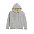 thumbnail image 1 of BenBen Men Hoodies Sherpa Full Zip With Pockets Soft & Cozy, 1 of 1