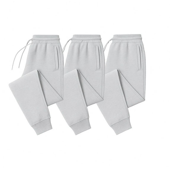 BenBen Men Jogger Pants Sweatpants Fleece Ultra Soft - 3 Pack