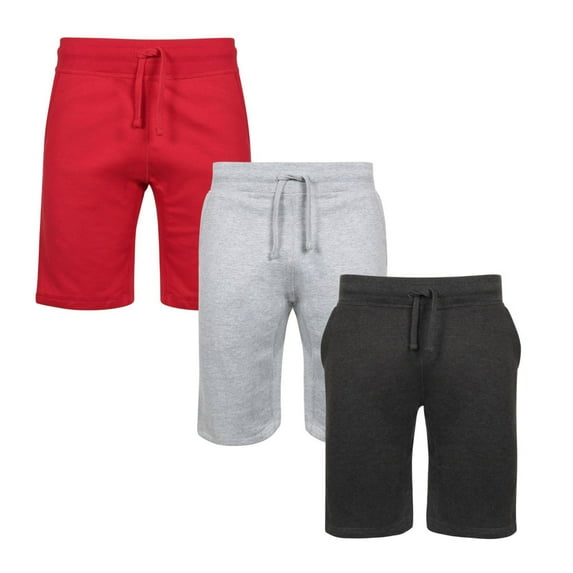 BenBen Men’s Athletic Shorts – Terry Jogger Style for Workout Running, Training & Gym - 3 Pack