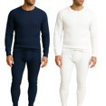 thumbnail image 1 of BenBen Men’s Base Layer Thermal Underwear Set Waffle Knit 2-Pack – Lightweight & Warm| S-2XL, 1 of 4