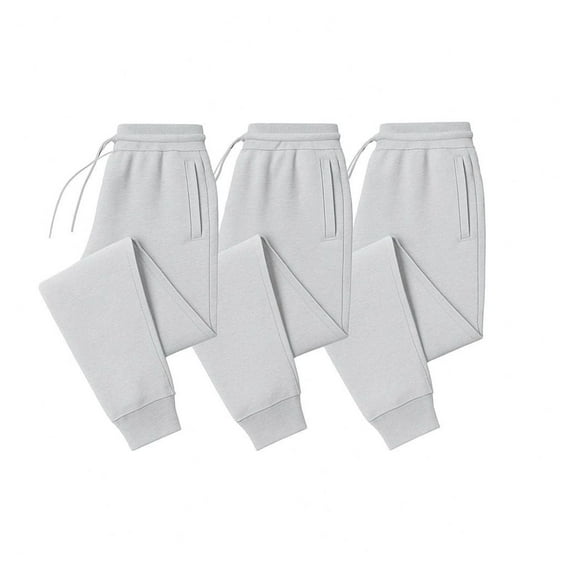 BenBen Men's Sweatpants 3-Pack – Soft Athletic Jogger Pants for Workout & Lounge