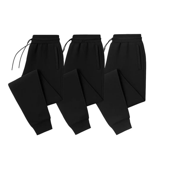 BenBen Men's Sweatpants 3-Pack – Soft Athletic Jogger Pants for Workout & Lounge | Runs Small