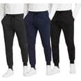 thumbnail image 1 of BenBen Men's Sweatpants 3-Pack – Soft Athletic Jogger Pants for Workout & Lounge, 1 of 8
