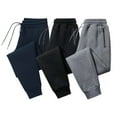 thumbnail image 1 of BenBen Mens Fleece Jogger Pants Sweatpants Ultra Comfort Super Soft - 3 Pack Size 2XL, 1 of 9