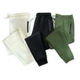 thumbnail image 1 of BenBen Mens Fleece Jogger Pants Sweatpants Ultra Comfort Super Soft - 3 Pack Size Large, 1 of 5