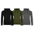thumbnail image 1 of BenBen Mens Hoodie Ultra Soft Fleece Pullover - 3 Pack, 1 of 2