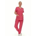 thumbnail image 1 of BenBen Scrub Sets for Women with Pocket Nursing Medical Uniforms Stretch, 1 of 3