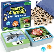 BenBen Spelling Games, Sight Word Games with 224 Flashcards, Educational Phonic Games for Kids
